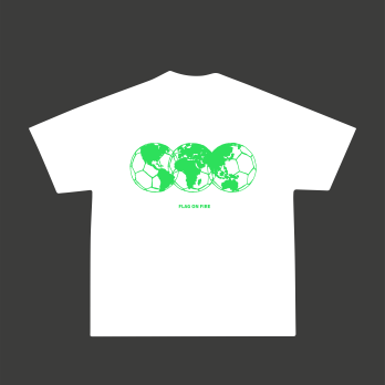 FOF Fifa Logo Relaxed-Fit White T-shirt
