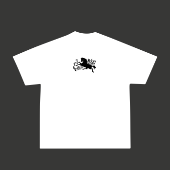 FOF Horse design Relaxed-Fit White T-shirt