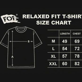 FOF Grey Horse Relaxed-Fit Black T-shirt