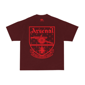 FOF Arsenal Relaxed-Fit Burgundy  T-shirt