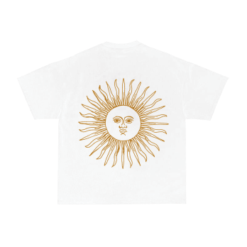 FOF Golden Sun Relaxed-Fit White T-shirt