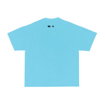 FOF 7610 R10 Relaxed-Fit Baby Blue T-shirt