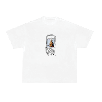 FOF 7610 R10 Relaxed-Fit White T-shirt
