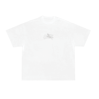FOF Grey Horse Relaxed-Fit White T-shirt