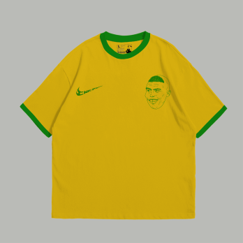 FOF R9 Relaxed-Fit Yellow T-shirt