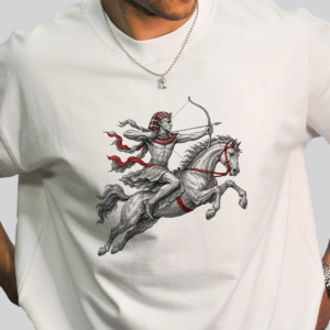 FOF Night Warrior Relaxed-Fit White T-shirt