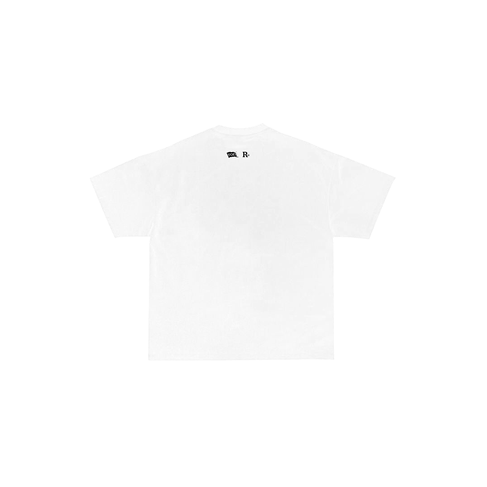 FOF 7610 R10 Relaxed-Fit White T-shirt - Image 2