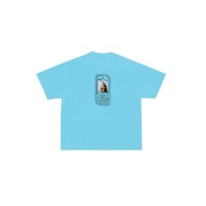 FOF Fifa Blue Logo Relaxed-Fit White T-shirt