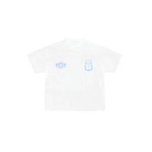 FOF Argentina Relaxed-Fit Baby Blue T-shirt