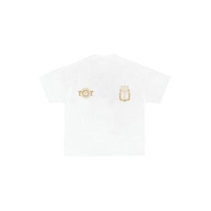 FOF Argentina Relaxed-Fit White In Gold T-shirt