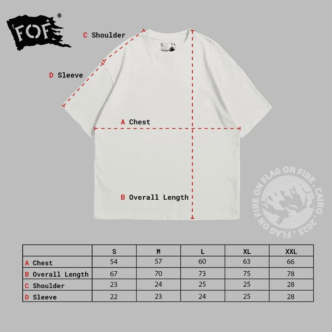 FOF Argentina Relaxed-Fit Baby Blue T-shirt - Image 3